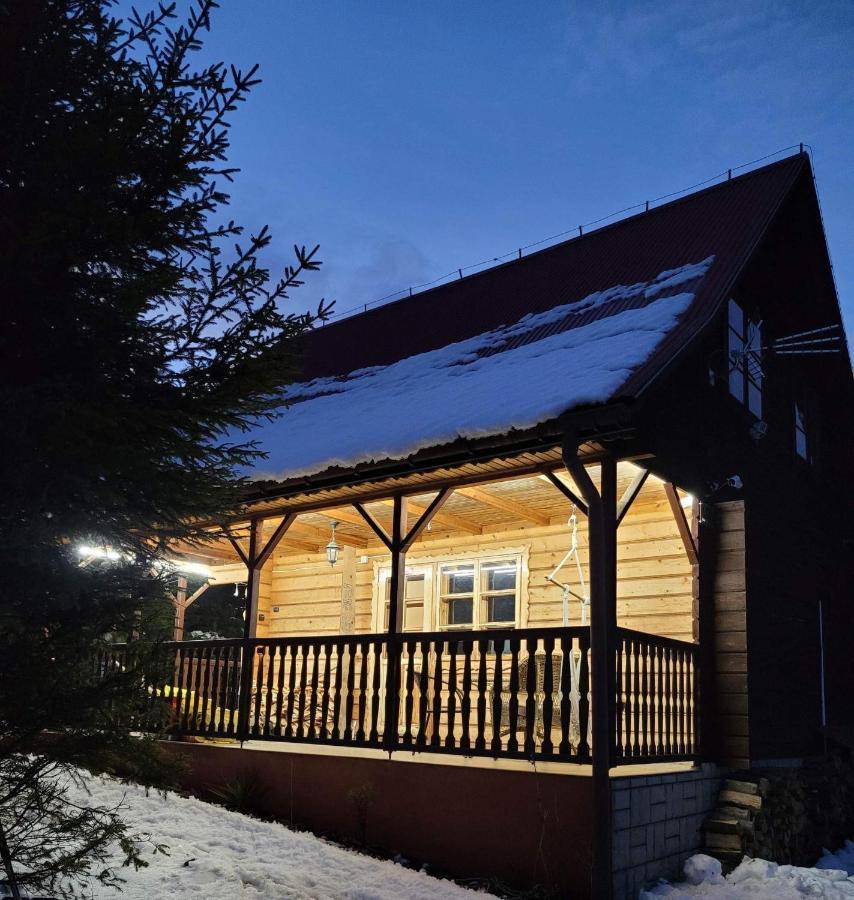 Urocza Chata Z Sauna W Bieszczadzkim Parku Krajobrazowym 布科维茨 外观 照片