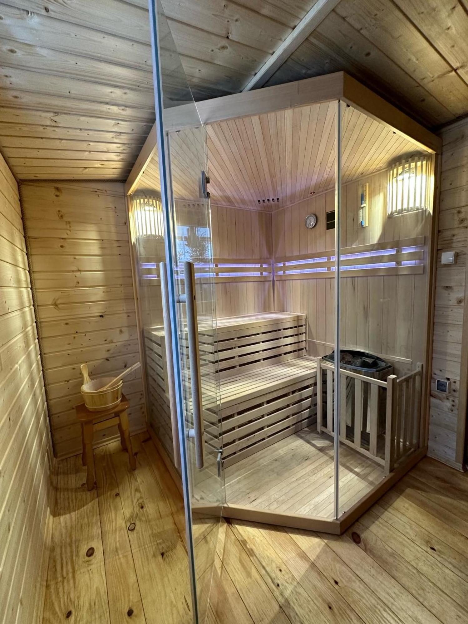 Urocza Chata Z Sauna W Bieszczadzkim Parku Krajobrazowym 布科维茨 外观 照片